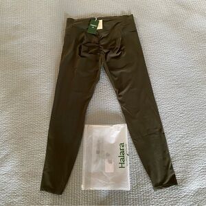 New Halara Ultrasculpt Highwaisted Deep Woodland Green XL Leggings